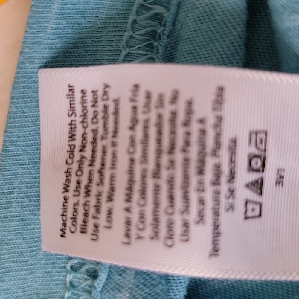 Lee Men’s Vintage Triblend Short Sleeve Crew Neck Tee Heathered Blue Size XL - Picture 7 of 10